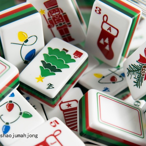 American style mahjong tiles - american,