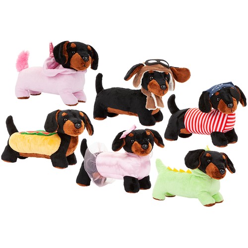 Sausage dog soft toy - sausage,