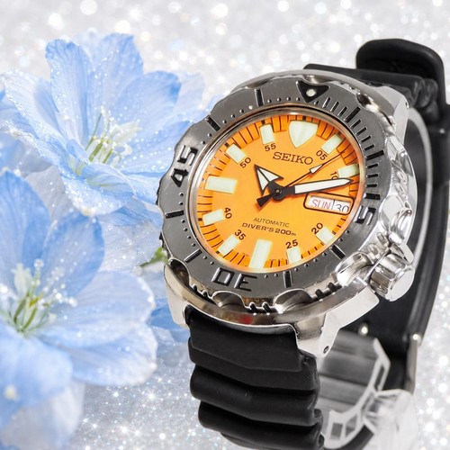 Seiko orange monster - seiko,
