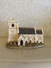 Lilliput Lane St Marys Church 1995 Handmade Miniature Model Cumbria England 15cm