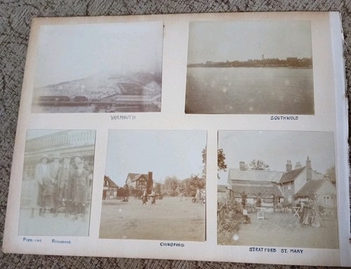 Antique 1920s photo album - 1920s, page