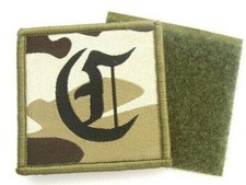 C BATTERY 3 RHA - ROYAL HORSE ARTILLERY HAT/HELMET BADGE  FOR MTP KIT RA RHA