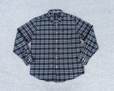 Lincoln Shirt Mens XL Navy Mix