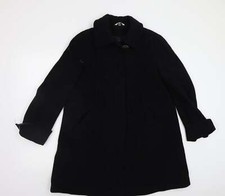 Klass womens black pea coat - klass,