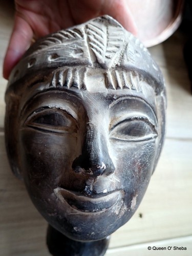 Stone sculpture egyptian - stone,
