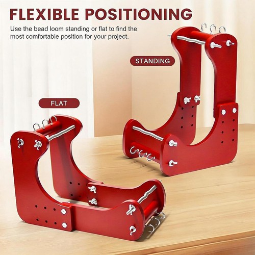 Adjustable bead loom hobby - adjustable,