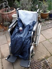 ENIGMA Self Propelled Lightweight Wheelchair + Cosy Sleep Bag  Little Use - BA14