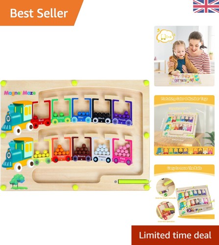 Montessori magnetic color maze - montessori,