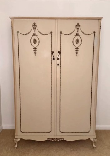 Vintage wardrobe walnut - wardrobe,