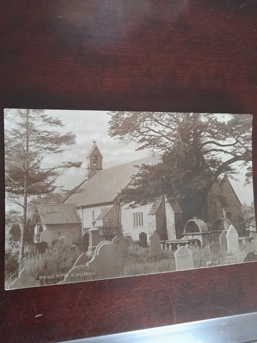 Old postcard dyserth - old,