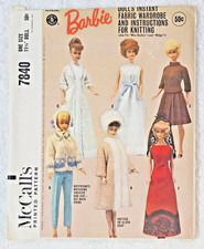 1965 McCall’s 7840 Barbie