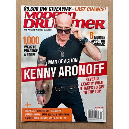 Kenny aronoff modern drummer - kenny,