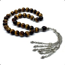 Big Tiger Eye Stone Prayer