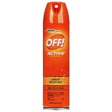 Off 22937 Active Aerosol Mosquito & Insect Repellent, Mosquitoes Protection 9oz
