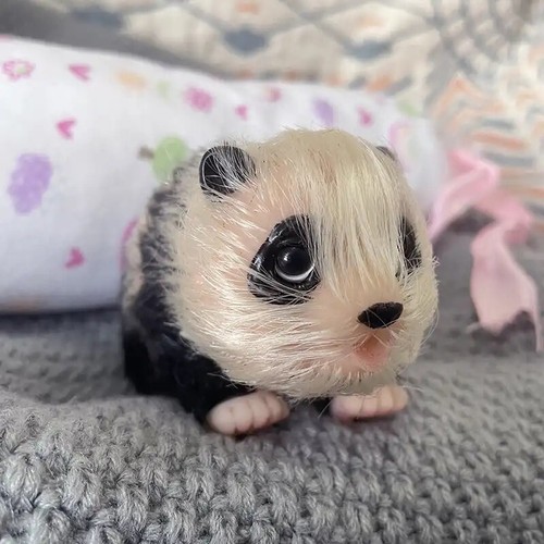 Silicone panda pet - silicone, doll