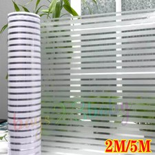 5M Roll Frosted Window Film#Bubble Free Self Adhesive.Etched Privacy Glass Vinyl