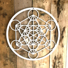 Metatron's Cube Round Wooden