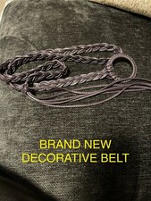 Brand new without tag ladies lovely dark purple decorative belt 