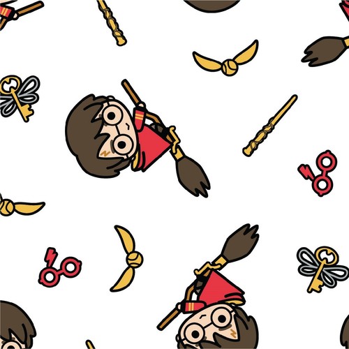 Cartoon harry potter hogwarts - cartoon,