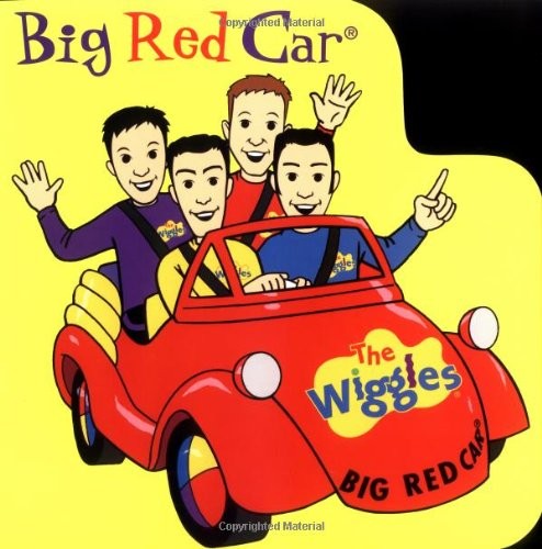 Big red car - red,