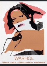 Andy Warhol Vintage 1975 ‘Ladies and Gentlemen’ Screen Printed Poster