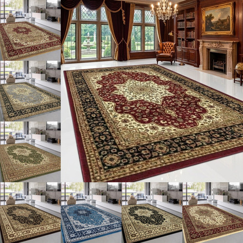 Large traditional living room - traditional,