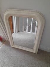 Crackle glaze ivory/cream Laura Ashley mirror