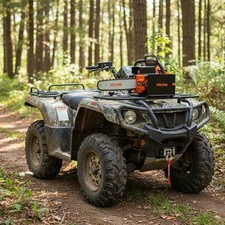 Robust Chainsaw Holder for ATV
