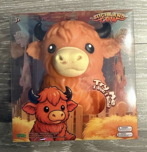 Highland cow squishy toy - cow,