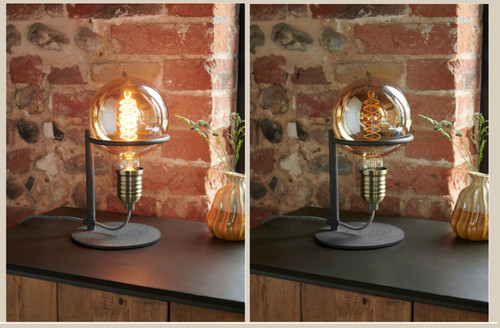 Next pewter grey chicago table - next,