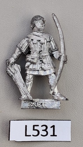 Bretonnian men arms archer - bretonnian, men-at-arms