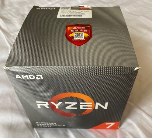 Amd ryzen 3700x - 3.6, ghz