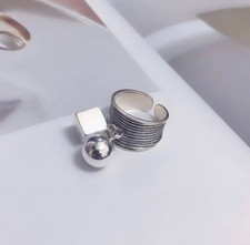 925 silver ring chunky - 925,