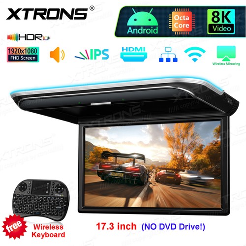 Ips screen car roof flip - 17.3",