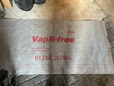VapRfree Plus Roofing Breathable Membrane Grey  probably about 40m