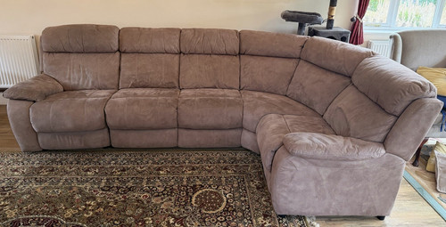 Large seater curved corner - 5,