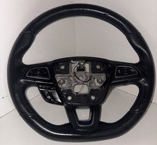 Ford Focus Rs Mk3 Facelift Steering Wheel W Controls 3-spoke Blue Stitching