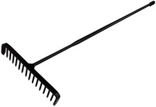 Asphalt Tarmac Rake Round