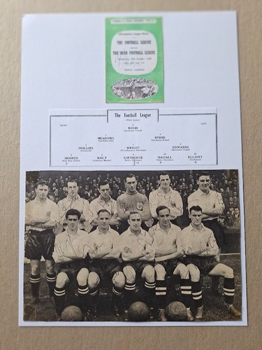 Football league 1954 - football,