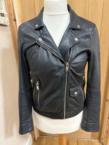 Pull bear leather biker - pull,