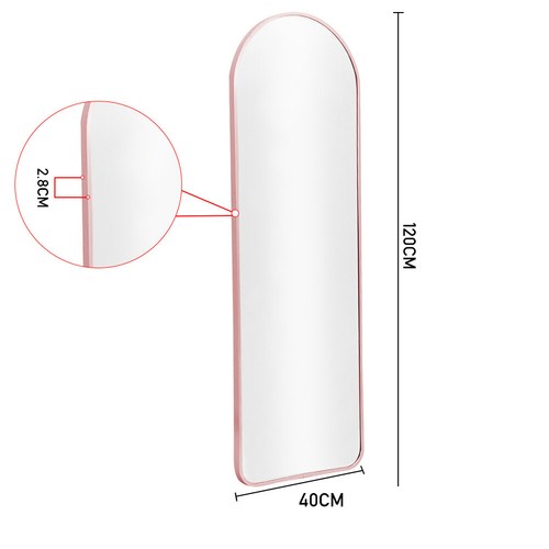 Full length wall mirror metel - length,
