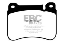 EBC Redstuff Front Brake Pads