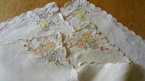Vintage embroidered irish - embroidered,