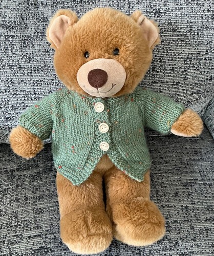 Hand knitted teddy - hand,