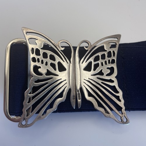 Silver nurses belt - silver, buckle