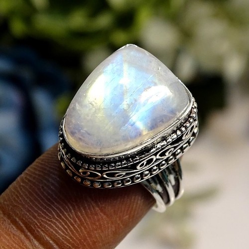 Rainbow moonstone 925 sterling - 925,