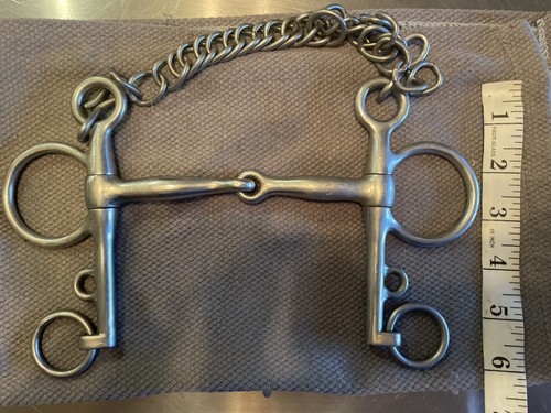 Stainless horse bit - stainless,