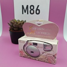 CHERISHED MEMORIES Disposable Point & Shoot Camera 15 exp 400 ISO Film. refB.O