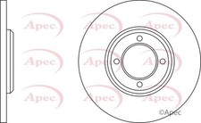 Braking System Brake Disc APEC DSK264 Front Solid Fits Ford Capri Escort