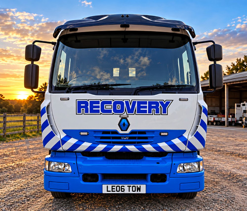 Renault midlum recovery lorry - renault,